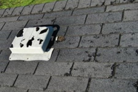 Hail damage repairs emergency services for your residential roofing