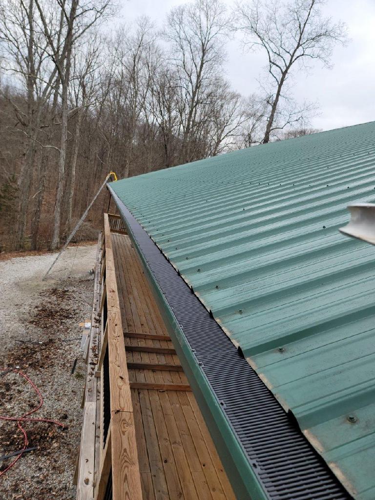 Remove, Reset, and Repitch Gutters and Gutter Guard Installation in Morgantown, IN